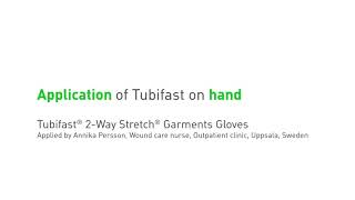 Learn how to apply the Tubifast glove on a hand [upl. by Ganny368]