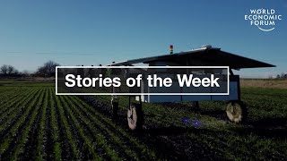 AI Robot Zaps Weeds amp Icelands 4Day Work Week  WEF  Top Stories of the Week [upl. by Illene]