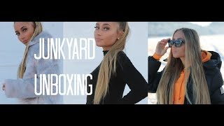 JunkYard unboxing  Fila Special rabattkode  konkurranse [upl. by Aillimac]