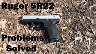 Ruger SR22 Problems Solved [upl. by Dorelle]