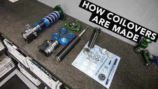 How Coilover Suspension Is Made  Fortune Auto Factory Tour [upl. by Epuladaugairam909]