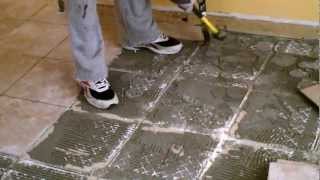 How to remove ceramic tile [upl. by Renee45]