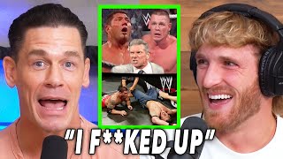 quotI Fked Upquot  John Cena Takes Blame for Botched Move Vs Batista 2005 Royal Rumble [upl. by Grider304]