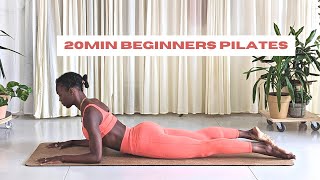 20MIN BEGINNERS PILATES WORKOUT [upl. by Demetris141]