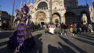 Venedig Karneval in der Lagunenstadt [upl. by Ayekim]