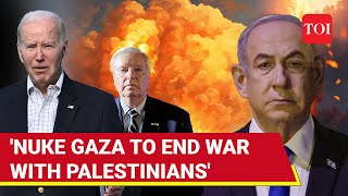 Nuke Gaza To End War Israels Top Ally amp US Senator Calls For Nuclear Attack On Palestinians [upl. by Ecaroh]