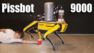 Teaching a Robot Dog to Pee Beer [upl. by Bouchard]