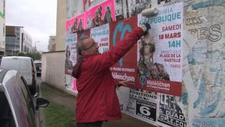 18 mars 2017 défilé pour la 6ème République de la France Insoumise avec JeanLuc Mélenchon [upl. by Llenrub]