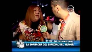 La BORRACHA del Especial del Humor AVANCE Parodia de la mujer que mostró su TRASERO [upl. by Melinde906]