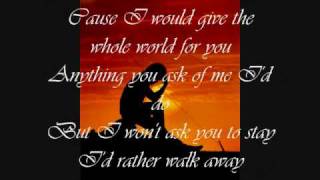 If Your Hearts Not In It by Westlife w lyrics [upl. by Alana]