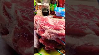 Uzení part 2 smokedmeat hobby food yummy shorts pork smoking homemadefood hobby lovefood [upl. by Edyaw]