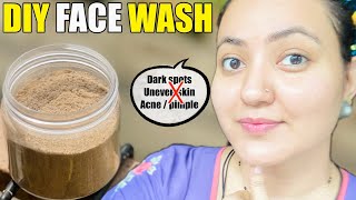 DIY Face Wash 💕To Remove Dark Spots Acne Pimples Marks Naturally  Get Glowing Flawless Skin [upl. by Oal]