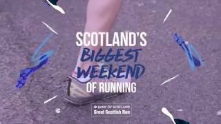 Bank of Scotland Great Scottish Run 2016 [upl. by Aihsakal117]