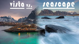 Seascape vs Vista LANDSCAPE Photography [upl. by Adla326]