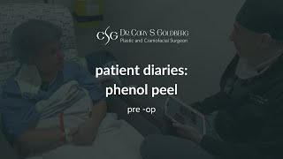 Patient Diaries Phenol Peel  preop [upl. by Adnotal222]