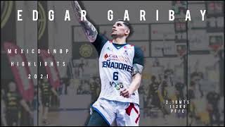 Edgar Garibay 2021 Mexico LNBP highlights Leñadores Durango [upl. by Armilla]