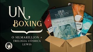 UNBOXING  quotO Silmarillion  Trilogia Cósmica Lewisquot  Harper Collins Brasil [upl. by Thorsten400]