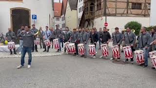 FZ der Narrenzunft Gole Riedlingen am Gallusmarkt 2023 2 Video [upl. by Namialus]