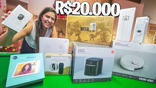 GASTEI 20 MIL REAIS NO PARAGUAI COMPREI TUDO DA XIAOMI [upl. by Olim770]