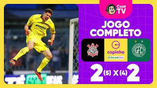 JOGO COMPLETO CORINTHIANS x GUARANI  SEGUNDA FASE  COPINHA 2024 [upl. by Anderer798]