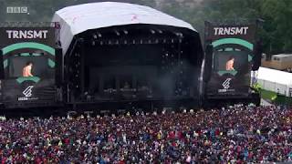 The 1975 Falling for you Live in TRNSMT Festival 2017 [upl. by Blair337]