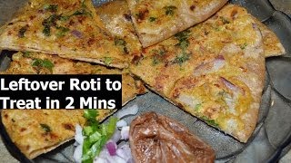 Convert Leftover Chapati Roti to Delitious Treat in 5 Mins Smart recipe by Chawlas Kitchen [upl. by Ibba]