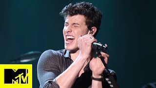 Shawn Mendes Performs Theres Nothing Holdin Me Back Live For MTV Unplugged  MTV Music [upl. by Etteiluj]