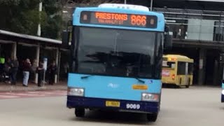 Transit Systems 9069 Volvo B12BLE Bustech VST 866 To Carnes Hill [upl. by Ytirev]