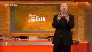 Die Gier  Wilfried Schmickler in der Anstalt [upl. by Aliuqet]