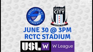 Rochester FC vs Chicago City SC [upl. by Anelat]