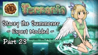 Terraria 134 Expert Modded Summoner Lets Play Part 23  Moon Lord Showdown [upl. by Dazhahs]