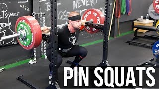 PIN SQUATS Kniebeuge verbessern [upl. by Kus]