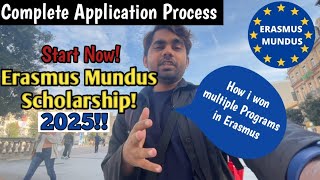 Erasmus Mundus Scholarship  Everything You need to Know in Just 14 minutes [upl. by Mahla]