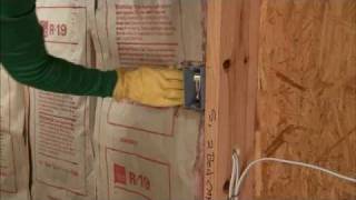 DIY Insulation Project 2X4 amp 2X6 Walls [upl. by Yroffej]