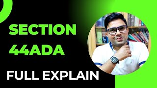 Section 44ADA Of Income Tax  What is Section 44ADA  Section 44ADA  Professional Section 44ADA [upl. by Shanta]