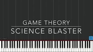 Science blaster  Game Theory intro  Synthesia Piano tutorial [upl. by Lindsey]