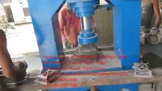 Paver Block Making MachineCement tiles making machine best Hydraulic Tile Press manufacturer India [upl. by Corbett]