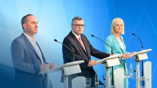 Video in Gebärdensprache Pressekonferenz nach der Kabinettssitzung 23072024  Bayern [upl. by Vtehsta]