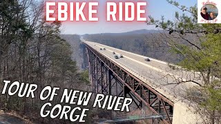 Ebike Ride  Tour of New River Gorge  Fayetteville WV [upl. by Remlap]