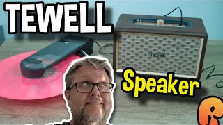 Tewell Bluetooth Speaker with Bass Enhanced Technology  Unboxing amp Review [upl. by Eciuqram]