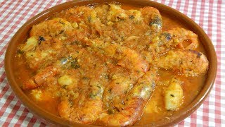 Receta de zarzuela de pescado y marisco [upl. by Rogergcam699]