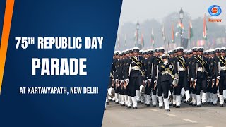 75th Republic Day Parade at Kartavyapath  Republic Day Parade  26th January 2024 [upl. by Alleusnoc]