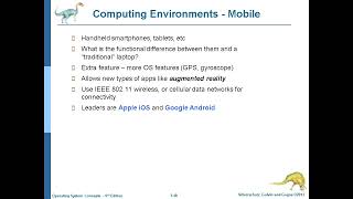 Operating System  Lecture 2 Part 3 [upl. by Aiz]