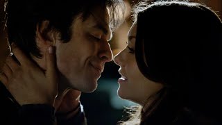 TVD 5x21  Elena kisses Damon quotI thought I was never going to see you againquot  Delena Scenes HD [upl. by Enitsuga]