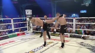 Weltmeisterschaft im K1  Michael Smolik vs Roland Dabinovci Kompletter Kampf [upl. by Durrace]