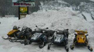 tour de gaspésie en skidoo [upl. by Romaine]