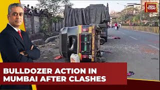 Mira Road Violence Demolition Drive Takes Place In Mira Road Following Community Clashes [upl. by Engedus]