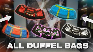 Easiest Way To Get All Duffel Bags Glitch In GTA 5 Online 152 Easy Duffel Bags Glitch 2021 [upl. by Urissa]