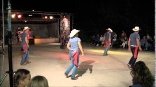 Mr Policemancountry line dance West amp Friends [upl. by Eshman112]