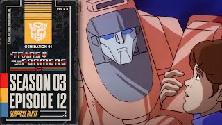 Surprise Party  Transformers Generation 1  Season 3  E12  Hasbro Pulse [upl. by See]